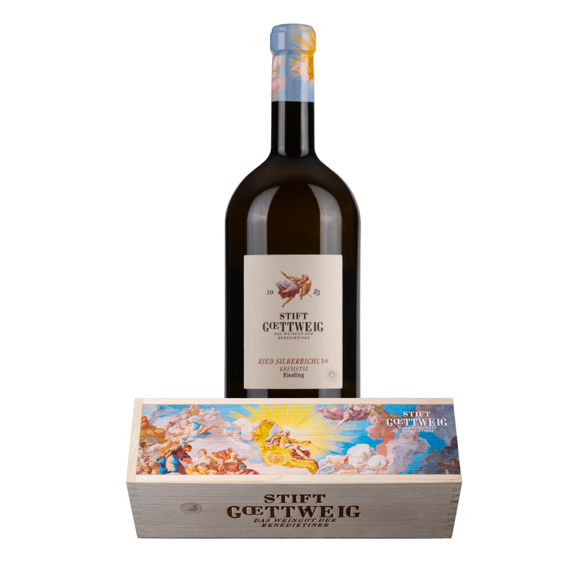 Magnum Holzkiste + 1,5 Liter 2023 Ried Silberbichl 1.ÖTW Riesling